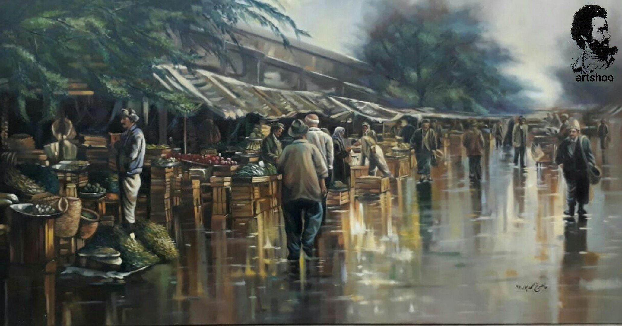 نقاشی رنگ روغن